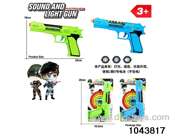 ELECTRIC GUN IN Tied On Card