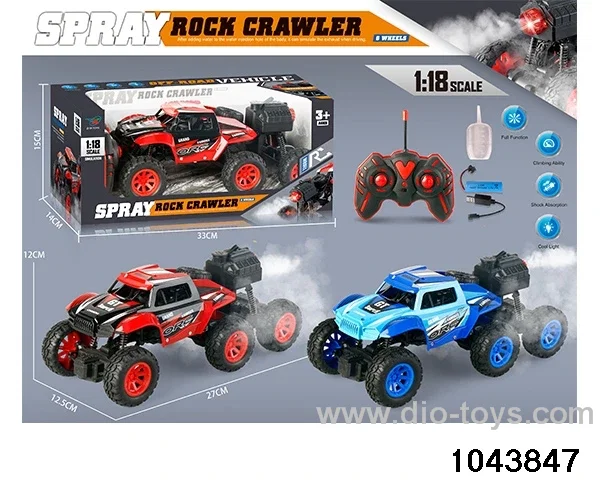 27MHz RC car with light in window box