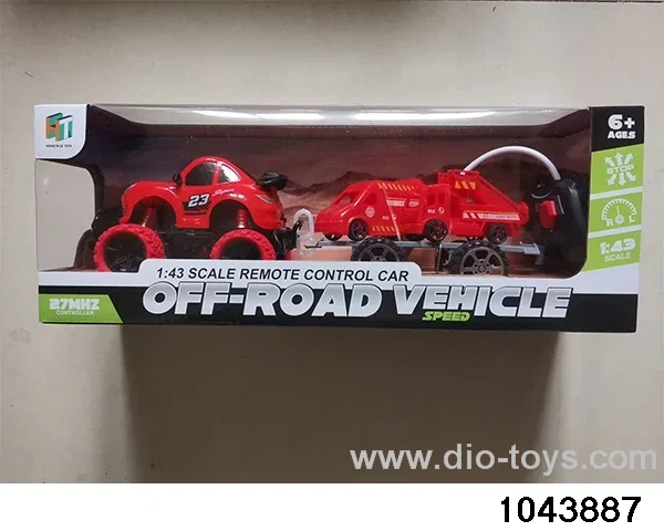 1:43 RC car in window  box