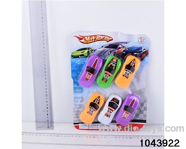 pull back car in Blister card