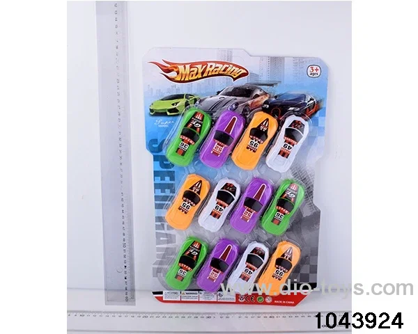 pull back car in Blister card