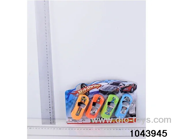 pull back car in Blister card