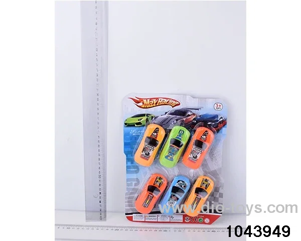pull back car in Blister card