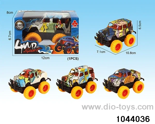 friction car in color box