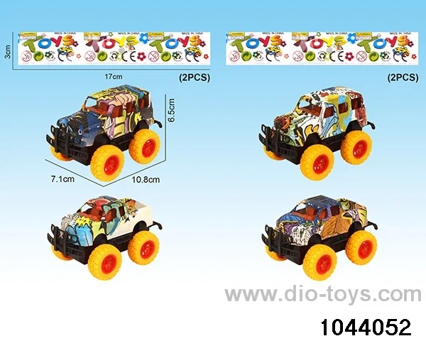 friction car in pp bag