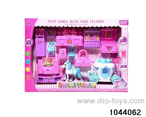Furniture set in window box