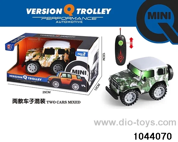 mini-Toyota FJ40 2ch RC police car