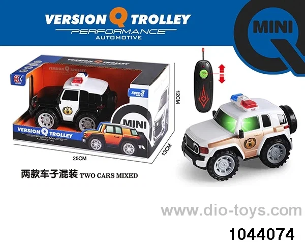 mini-Toyota FJ41 2ch RC police car