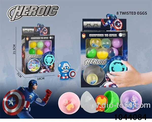 Marvel Twist Egg Ball in window box