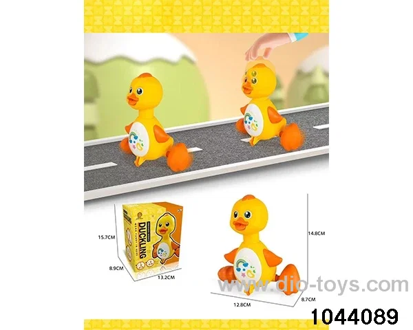 Press the duck in color box