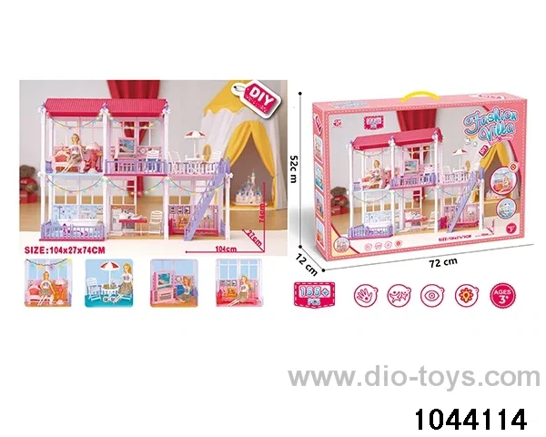 Assembled Villa in color box