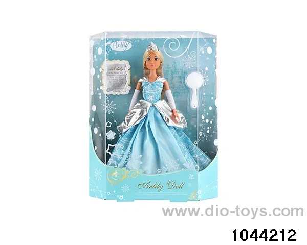 An Lili 11.5-inch Full Body Doll in PVC box