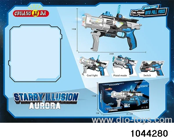 Electric gun in color box