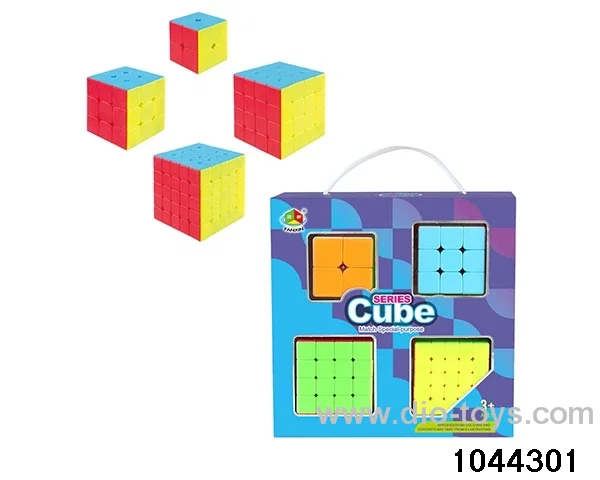Four-piece set of positive steps in color box