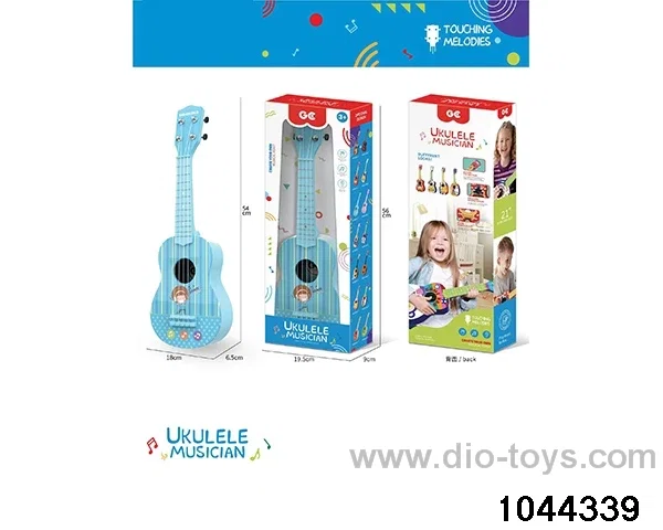 (GCC) 21 INCH GUITAR SHAPED UKRI (SKY BLUE) IN DISPLAY BOX