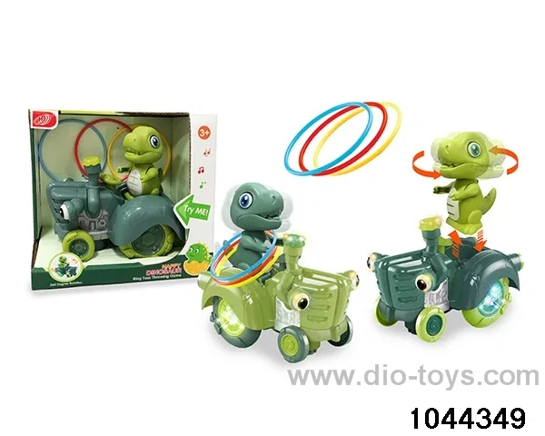 (GCC) window opening box electric dinosaur swing ferrule in window box