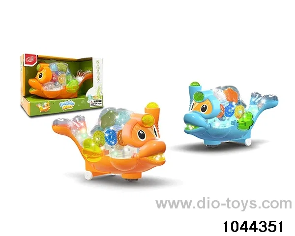 OPEN WINDOW BOX ELECTRIC TRANSPARENT TOOTH DOLPHIN FISH IN WINDOW BOX