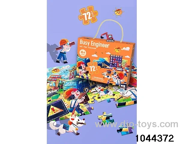 Busy engineer 72 pieces in color box