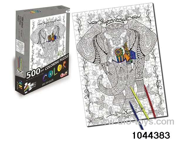 500 pieces of graffiti puzzle in color box