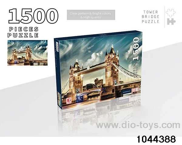 (GCC) 1500 PIECE PUZZLE IN COLOR BOX
