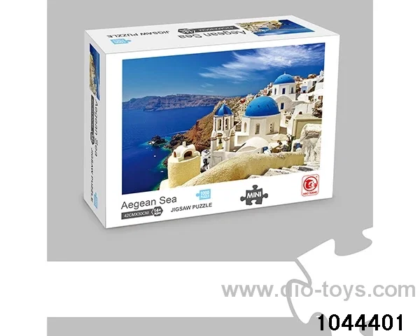 (GCC) 1000 PIECES OF PUZZLE IN COLOR BOX