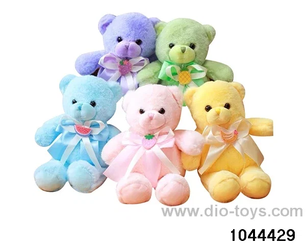 30CM Ribbon Bear Doll in Hangtag
