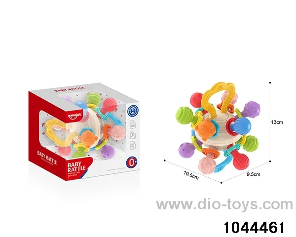 SOFT RUBBER MANHATTAN GRAB BALL IN WINDOW BOX