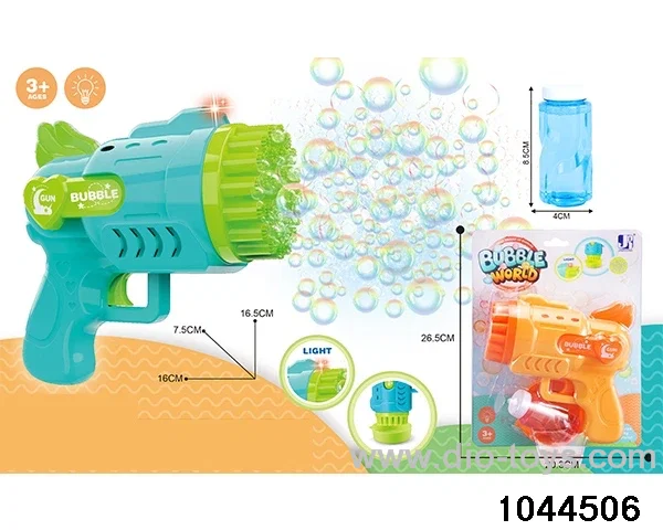 ELECTRIC 29 HOLE ANGEL BUBBLE GUN IN Blister with insert