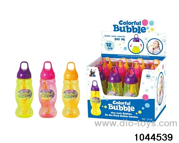 12pcs colorful bubble water in color box