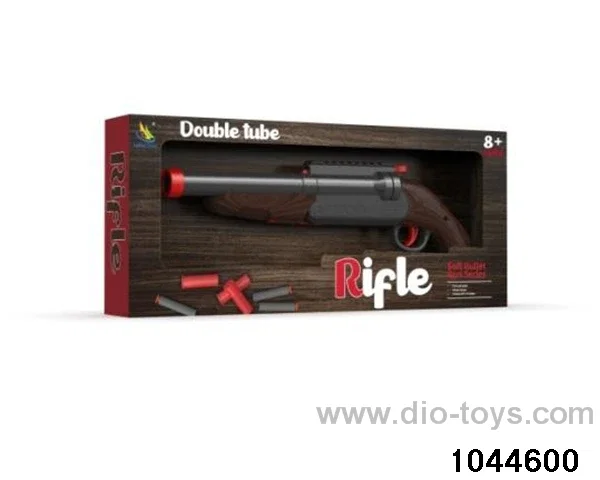 MANUAL RIFLE/WOOD GRAIN IN WINDOW BOX