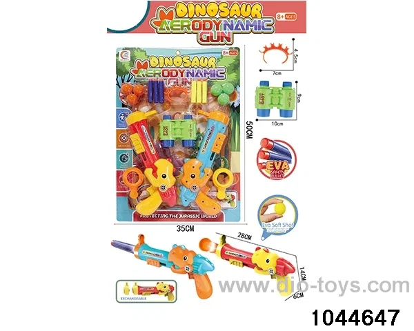 Dinosaur soft bullet gun in Blister card