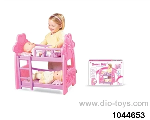 Baby bunk bed not functional in window box