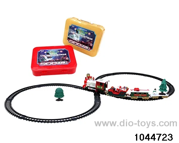 Electric music track train in Plastic box