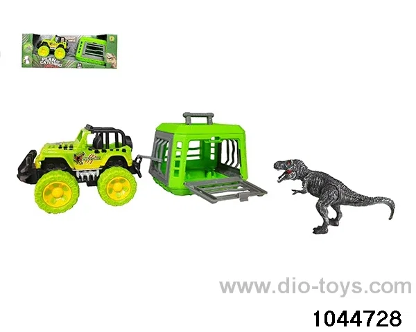 Tyrannosaurus Rex of inertial dinosaur capture program in window box