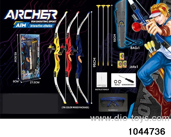 1: 1.5 SIMULATED BOW AND ARROW IN WINDOW BOX