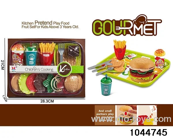 (GCC) Western food series (Chechele family simulated food tent indoor and outdoor) in color box