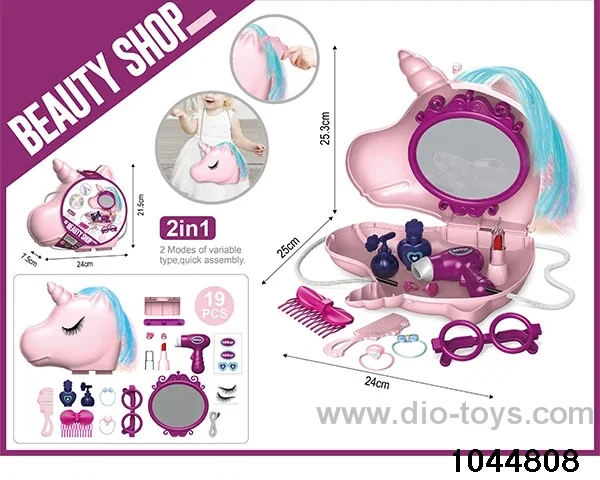 Gorgeous Unicorn dressing bag in opp bag