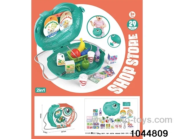 (GCC) Dinosaur Head Supermarket Oblique Backpack in opp bag