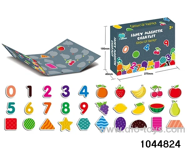 Fruit digital magnet puzzle in color box