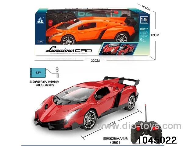 1:16 4 ch rc car/include battery