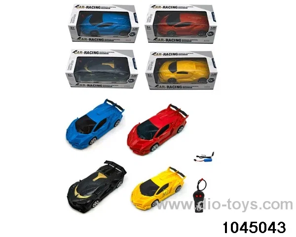 2 ch rc car/include battery/4 asstd