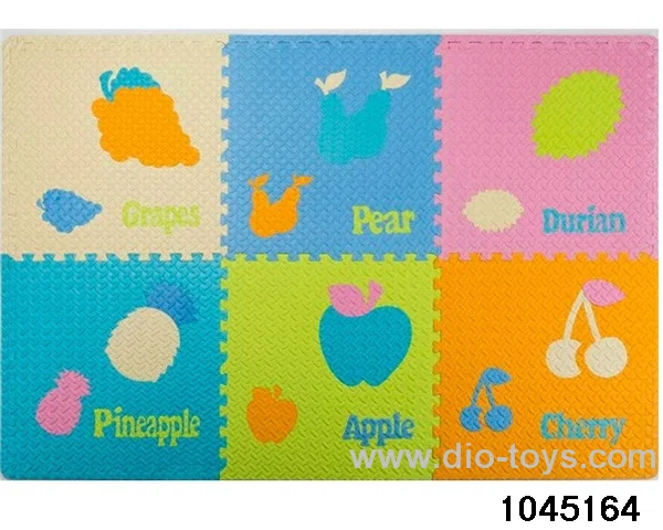 6pcs EVA floor mat