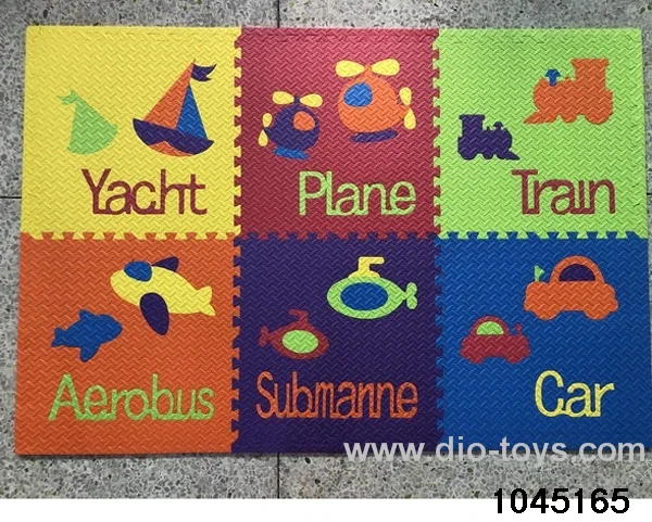 6pcs EVA floor mat