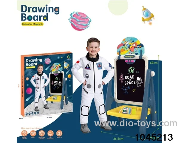 Children's double-sided writing stand in color box