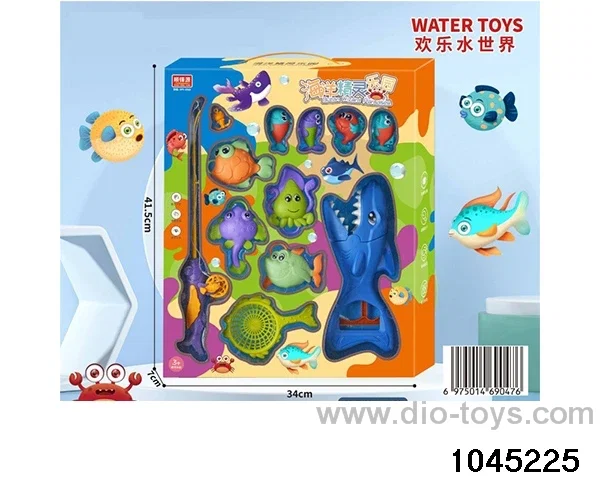 Fishing toys（11pcs）in color box