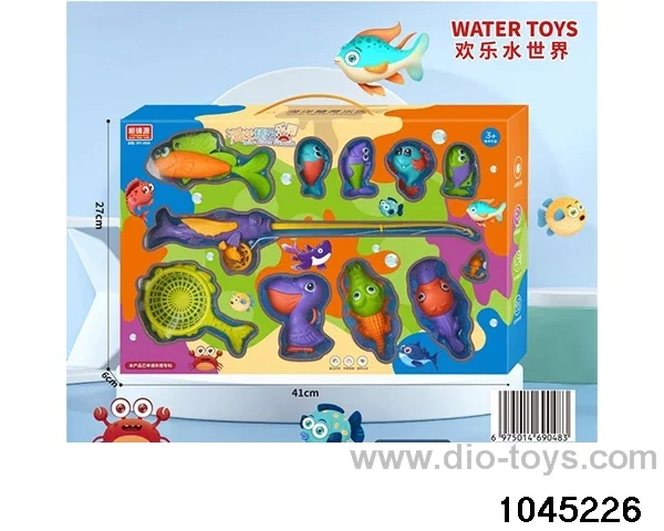 Fishing toys（10pcs）in color box