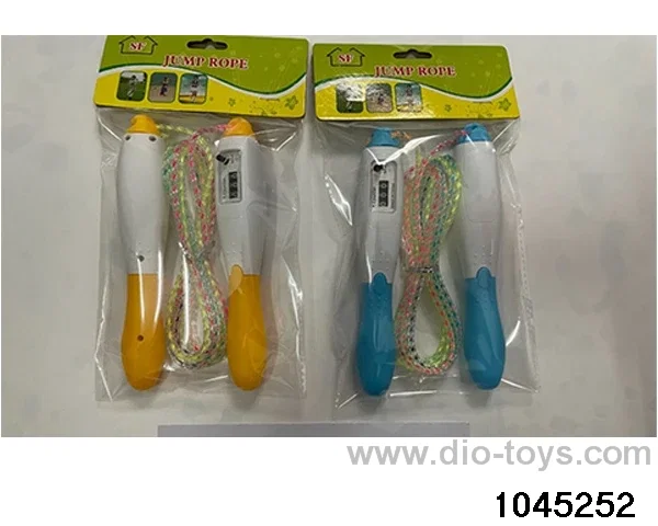 rope skipping in poly bag header