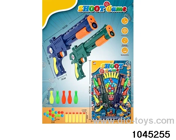 Ping-pong gun in Blister card