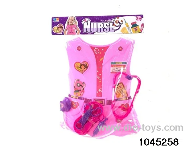 Nurse clothing in PVC bag