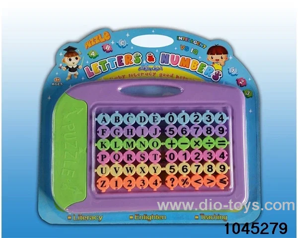 Capital Alphabet and Numeric Plate in Blister card